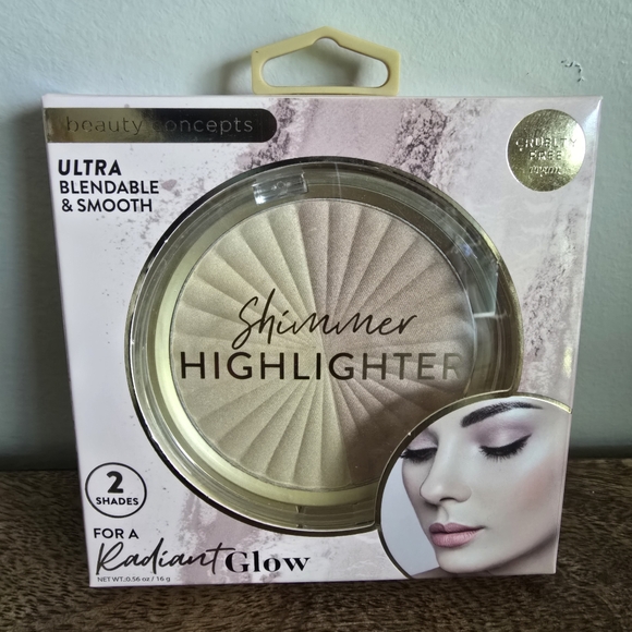 Beauty Concepts 2 Shades Shimmer Radiant Glow Highlighter - Picture 1 of 2